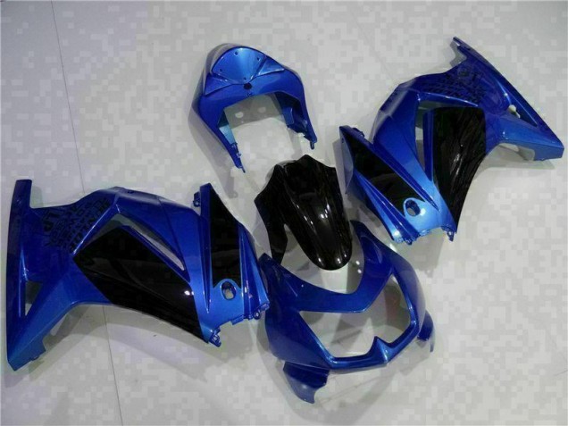 Carene Kawasaki EX250 08-12 - Blu Nero Carene Kawasaki EX250 08-12 - Blu Nero