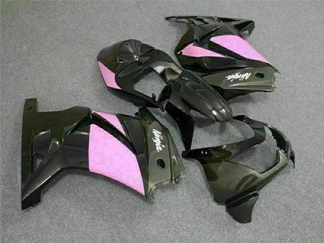 Carene Kawasaki EX250 08-12 - Nero Rosa Ninja Carene Kawasaki EX250 08-12 - Nero Rosa Ninja