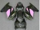 Carene Kawasaki EX250 08-12 - Nero Rosa Ninja Carene Kawasaki EX250 08-12 - Nero Rosa Ninja