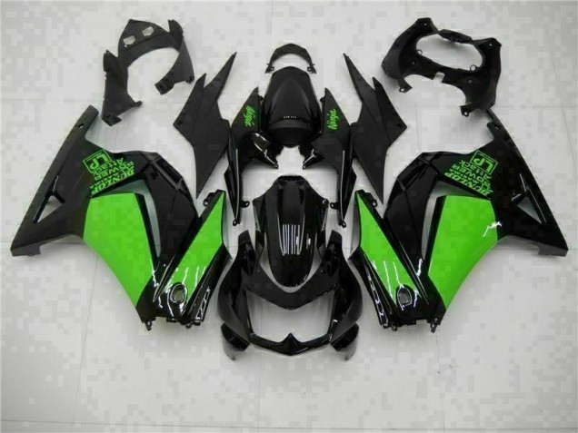 Carene Kawasaki EX250 08-12 - Nero Verde Ninja Carene Kawasaki EX250 08-12 - Nero Verde Ninja