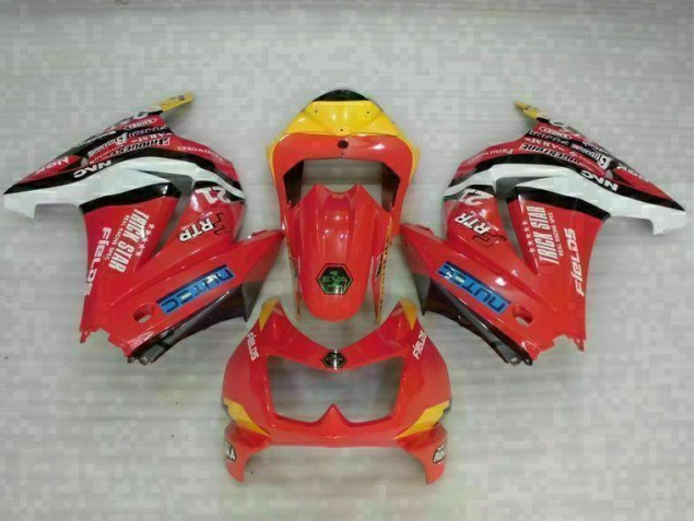Carene Kawasaki EX250 08-12 - Rosso Giallo Carene Kawasaki EX250 08-12 - Rosso Giallo