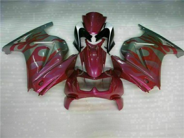 Carene Kawasaki EX250 08-12 - Viola Rosso