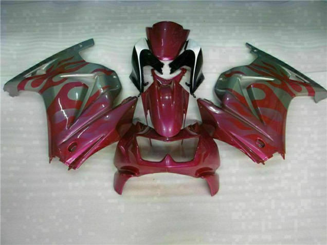 Carene Kawasaki EX250 08-12 - Viola Rosso Carene Kawasaki EX250 08-12 - Viola Rosso