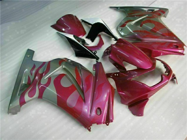 Carene Kawasaki EX250 08-12 - Viola Rosso Carene Kawasaki EX250 08-12 - Viola Rosso