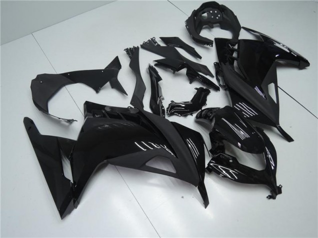 Carene Kawasaki EX300 13-16 - Lucido Nero Opaco Carene Kawasaki EX300 13-16 - Lucido Nero Opaco