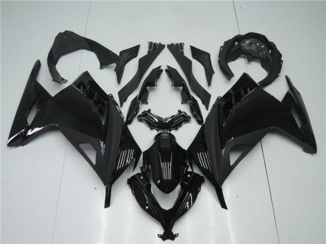 Carene Kawasaki EX300 13-16 - Lucido Nero Opaco Carene Kawasaki EX300 13-16 - Lucido Nero Opaco