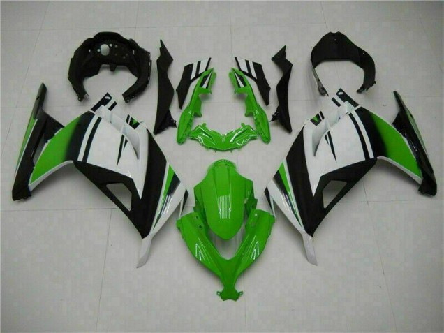 Carene Kawasaki EX300 13-16 - Verde Nero Argento Carene Kawasaki EX300 13-16 - Verde Nero Argento