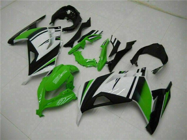 Carene Kawasaki EX300 13-16 - Verde Nero Argento Carene Kawasaki EX300 13-16 - Verde Nero Argento