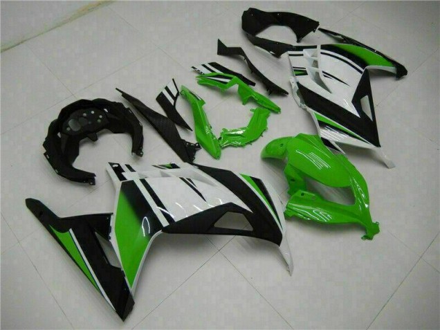 Carene Kawasaki EX300 13-16 - Verde Nero Argento Carene Kawasaki EX300 13-16 - Verde Nero Argento