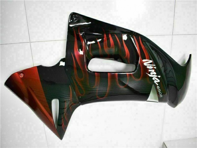 Carene Kawasaki EX650 06-08 - Rosso Fiamma Carene Kawasaki EX650 06-08 - Rosso Fiamma