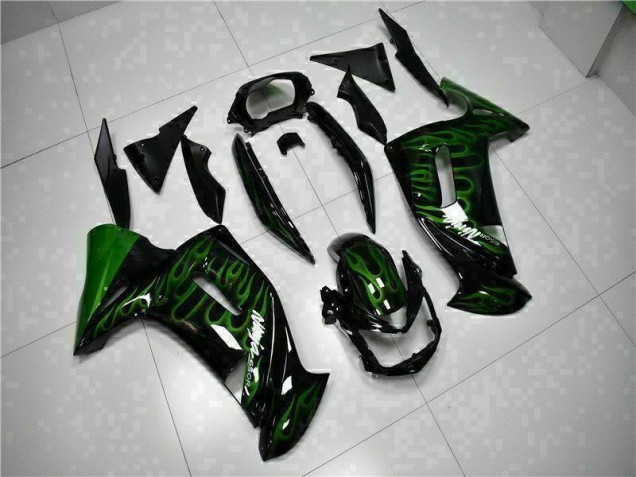 Carene Kawasaki EX650 06-08 - Verde Fiamma Carene Kawasaki EX650 06-08 - Verde Fiamma