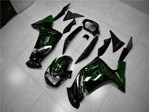 Carene Kawasaki EX650 06-08 - Verde Fiamma Carene Kawasaki EX650 06-08 - Verde Fiamma