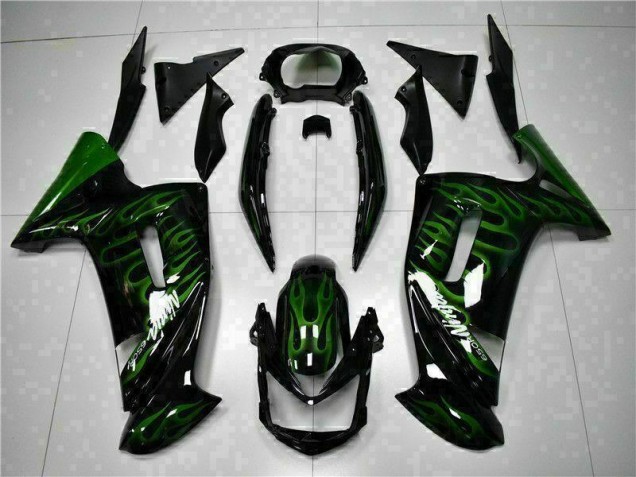 Carene Kawasaki EX650 06-08 - Verde Fiamma Carene Kawasaki EX650 06-08 - Verde Fiamma