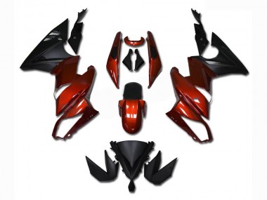 Carene Kawasaki EX650 09-11 - Rosso