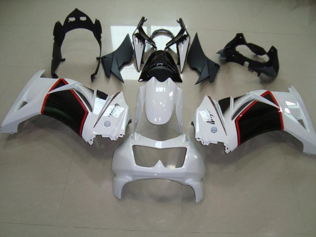Carene Kawasaki ZX 250R 08-12 - Bianco Perla Nero Carene Kawasaki ZX 250R 08-12 - Bianco Perla Nero