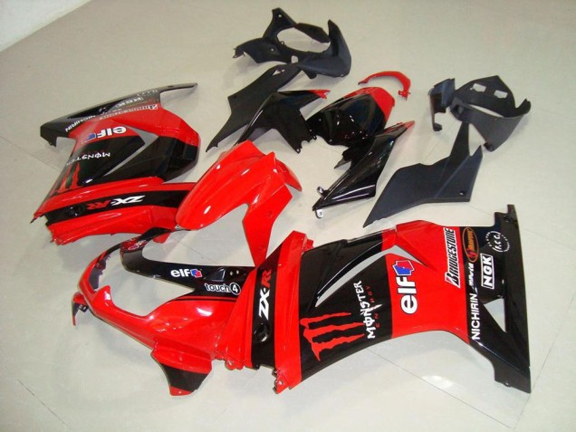 Carene Kawasaki ZX 250R 08-12 - Rosso Monster Carene Kawasaki ZX 250R 08-12 - Rosso Monster