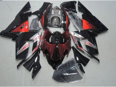 Carene Kawasaki ZX10R 03-05 - Nero Rosso