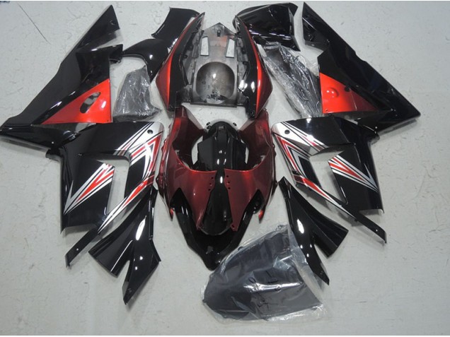 Carene Kawasaki ZX10R 03-05 - Nero Rosso Carene Kawasaki ZX10R 03-05 - Nero Rosso