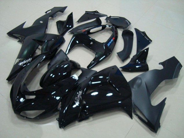 Carene Kawasaki ZX10R 06-07 - Lucido Nero Nero Opaco Carene Kawasaki ZX10R 06-07 - Lucido Nero Nero Opaco
