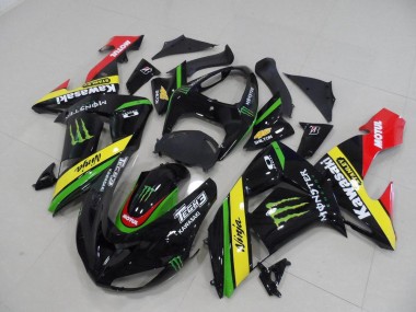 Carene Kawasaki ZX10R 06-07 - Nero Giallo Monster