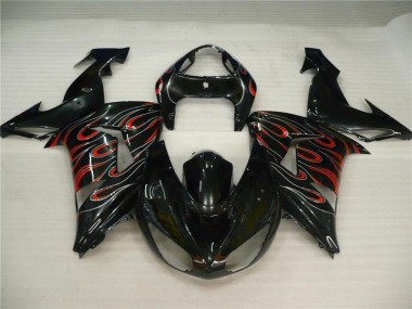 Carene Kawasaki ZX10R 06-07 - Nero Grigio Rosso