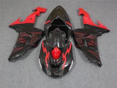 Carene Kawasaki ZX10R 06-07 - Nero Rosso