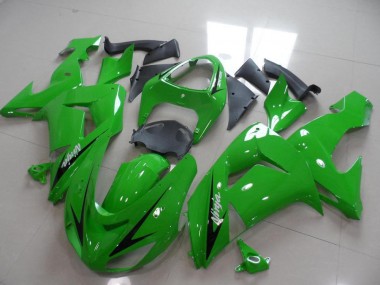 Carene Kawasaki ZX10R 06-07 - Verde Nero Arrow