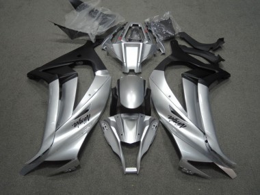 Carene Kawasaki ZX10R 11-15 - Argento Nero Ninja