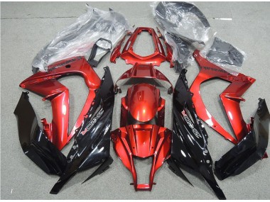 Carene Kawasaki ZX10R 11-15 - Nero Rosso