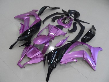 Carene Kawasaki ZX10R 11-15 - Rosa & Nero