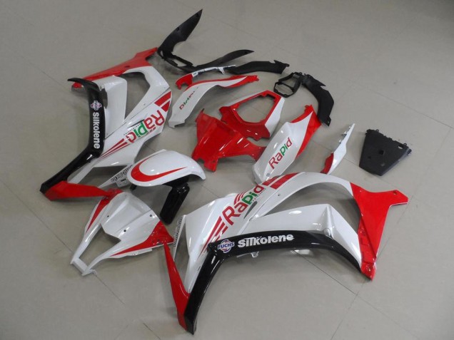 Carene Kawasaki ZX10R 11-15 - Rosso & Bianco Rapid Carene Kawasaki ZX10R 11-15 - Rosso & Bianco Rapid