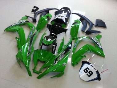 Carene Kawasaki ZX10R 11-15 - Verde