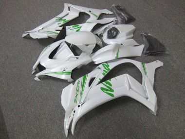 Carene Kawasaki ZX10R 16-19 - Bianco Verde