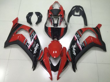 Carene Kawasaki ZX10R 16-19 - Nero Rosso Ninja