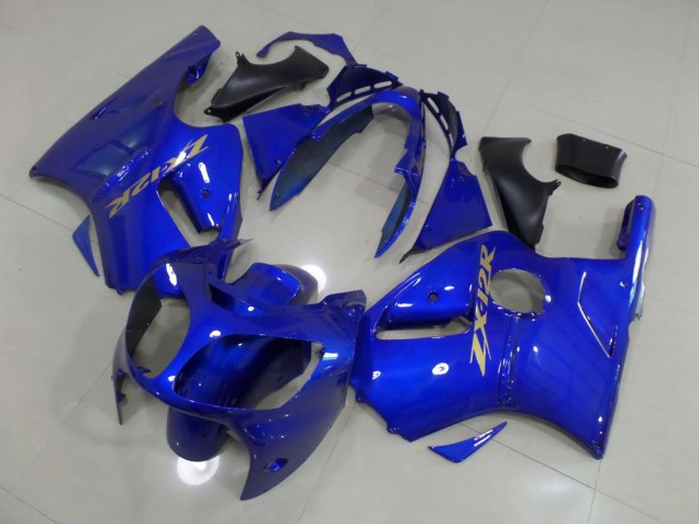 Carene Kawasaki ZX12R 00-01 - Blu con Oro Adesivo Carene Kawasaki ZX12R 00-01 - Blu con Oro Adesivo