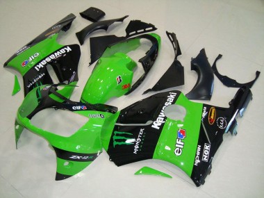 Carene Kawasaki ZX12R 00-01 - Verde Monster