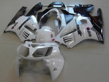 Carene Kawasaki ZX12R 02-06 - Bianco Monster