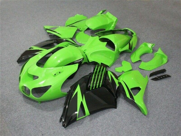 Carene Kawasaki ZX14R ZZR 1400 06-11 - Verde Nero Carene Kawasaki ZX14R ZZR 1400 06-11 - Verde Nero