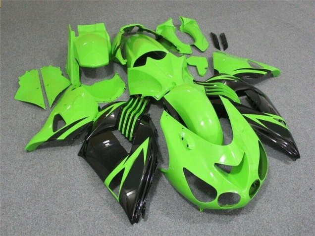 Carene Kawasaki ZX14R ZZR 1400 06-11 - Verde Nero Carene Kawasaki ZX14R ZZR 1400 06-11 - Verde Nero