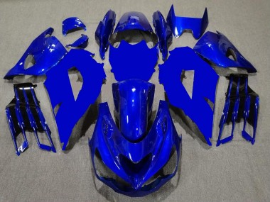 Carene Kawasaki ZX14R ZZR 1400 12-21 - Blu Nero