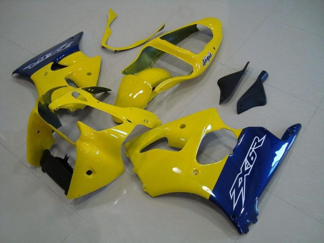 Carene Kawasaki ZX6R 00-02 - Giallo Blu Carene Kawasaki ZX6R 00-02 - Giallo Blu