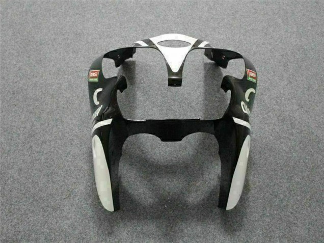 Carene Kawasaki ZX6R 00-02 - Nero Bianco Eurobet Carene Kawasaki ZX6R 00-02 - Nero Bianco Eurobet