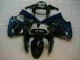 Carene Kawasaki ZX6R 00-02 - Nero con Blu Fiamma Carene Kawasaki ZX6R 00-02 - Nero con Blu Fiamma