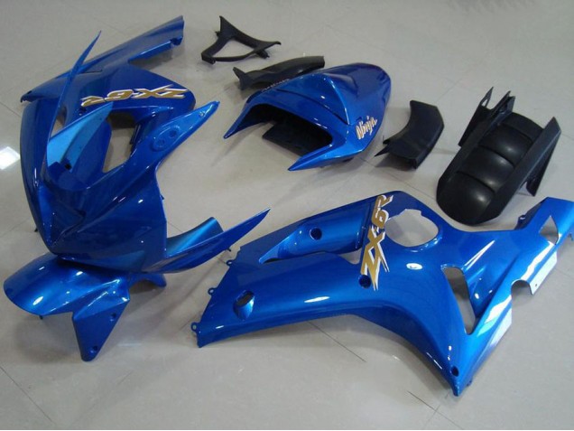 Carene Kawasaki ZX6R 03-04 - Blu Carene Kawasaki ZX6R 03-04 - Blu