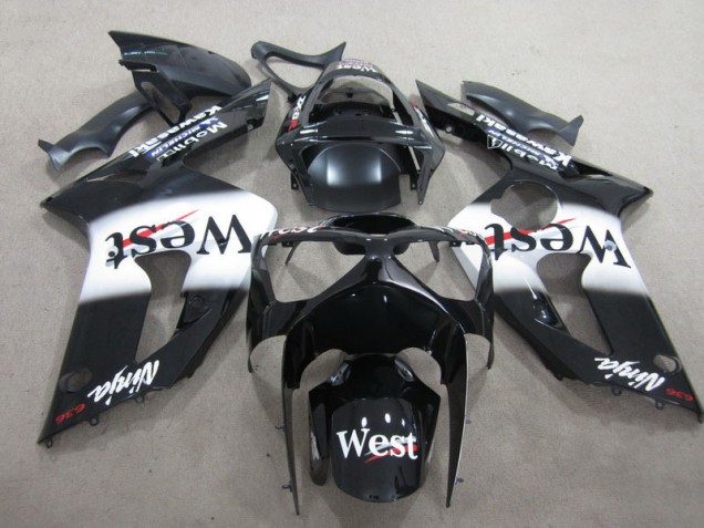 Carene Kawasaki ZX6R 03-04 - Nero West Ninja 636 Carene Kawasaki ZX6R 03-04 - Nero West Ninja 636