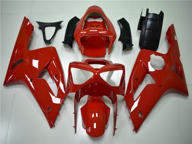 Carene Kawasaki ZX6R 03-04 - Rosso Carene Kawasaki ZX6R 03-04 - Rosso