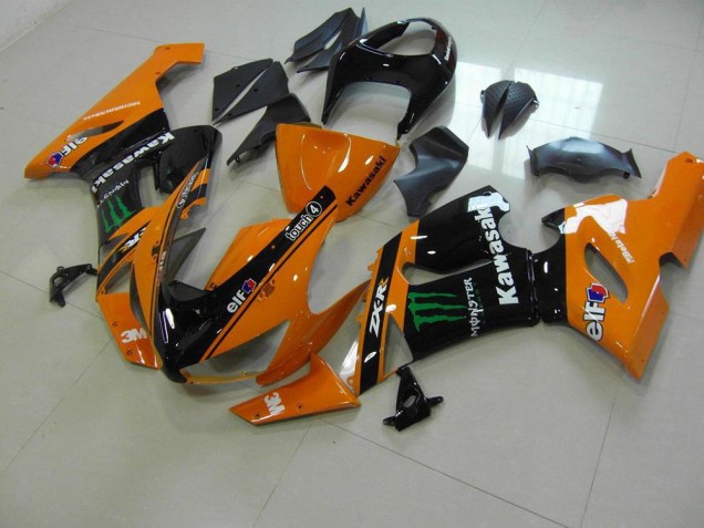 Carene Kawasaki ZX6R 05-06 - Arancia Monster Carene Kawasaki ZX6R 05-06 - Arancia Monster