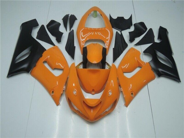 Carene Kawasaki ZX6R 05-06 - Arancia Nero Carene Kawasaki ZX6R 05-06 - Arancia Nero