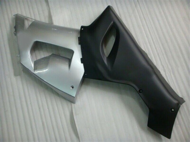 Carene Kawasaki ZX6R 05-06 - Argento Nero Carene Kawasaki ZX6R 05-06 - Argento Nero