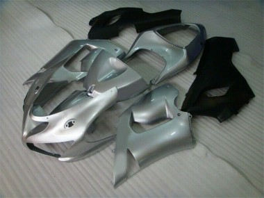Carene Kawasaki ZX6R 05-06 - Argento Nero